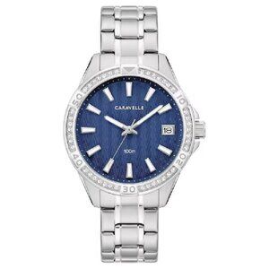 FX03665B NWT Bulova Fashion Ladies Quartz Steel Authentic Watch